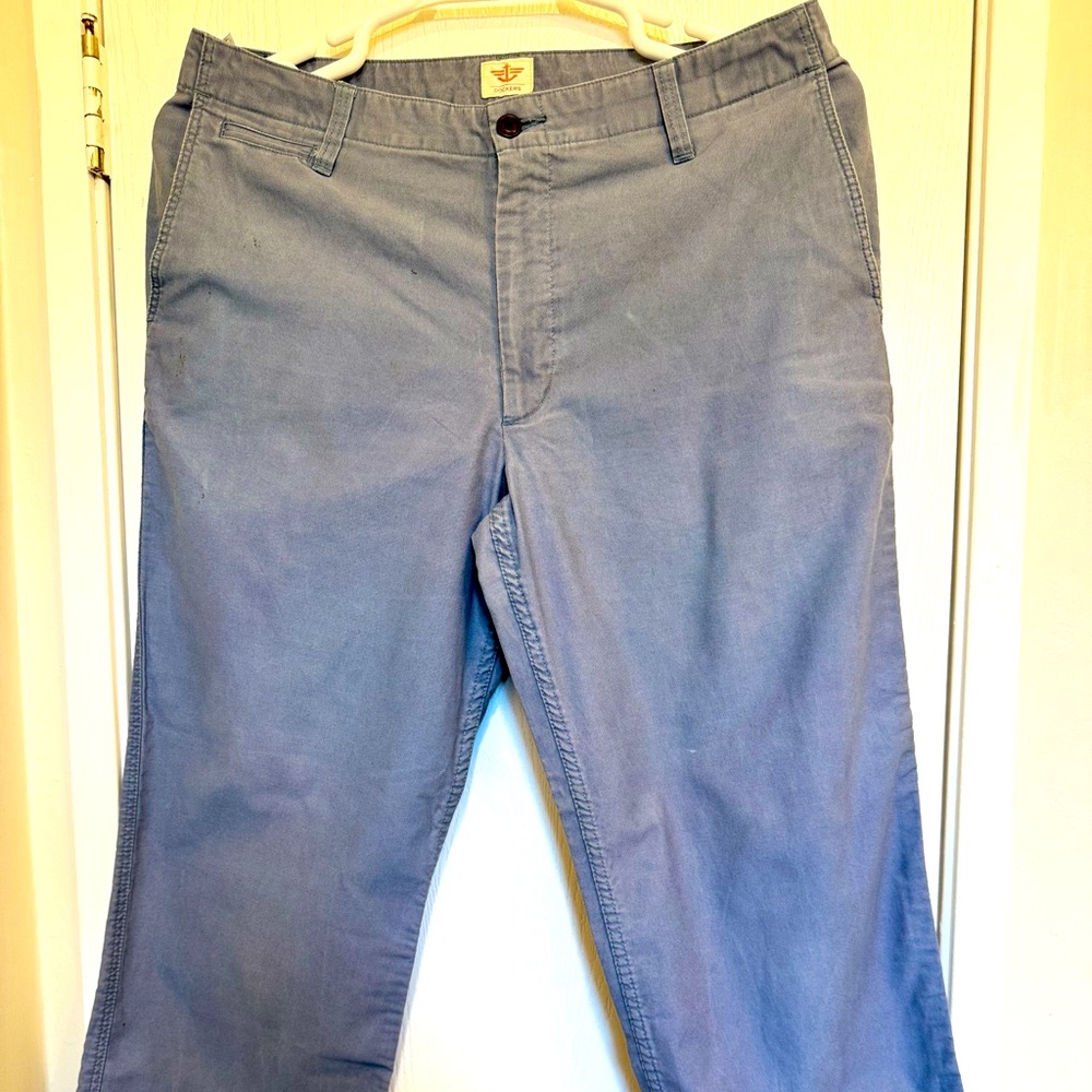 Dockers Mens Gray Casual Pants Size 34X29